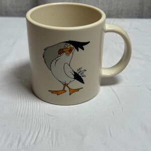 Vintage 1990's The Disney Channel Little Mermaid Scuttle Plastic Coffee Mug Cup